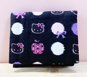 【震撼精品百貨】Hello Kitty 凱蒂貓 日本SANRIO三麗鷗KITTY面紙包-凜黑*73780 震撼日式精品百貨