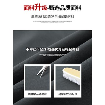 拉夏貝爾卡其色超火窄版工裝褲女酷颯風小個子美式春秋登山沖鋒褲