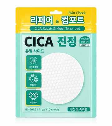 SkinCheck爽膚棉10片-CICA修護調理