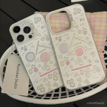 文字哈哈哈 防摔 手機殼 蘋果iPhone16 15 14 11 12 13 Pro max xs xr保護殼 78p