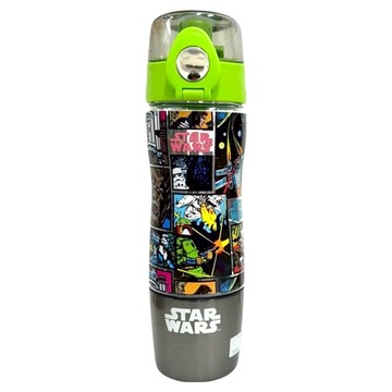 STAR WARS 星際大戰 直飲式便攜兒童運動水壺  570ml  1個  星戰綠