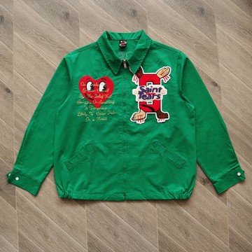 SAINT TEARS WORK JACKET 重工全刺繡工藝運動夾克男女外套