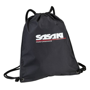 來自日本運動休閒領導品牌《Sasaki》超輕量反光束口背包(黑/寶石紅)006829