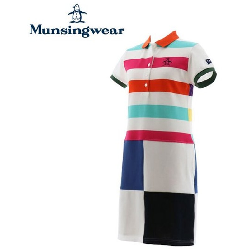 Munsingwear マンシングウェア レディース ゴルフウェア ワンピース One Thing マナード切替ワンピース 日本製 ss 春夏 Mlwpgj01 通販 Lineポイント最大0 5 Get Lineショッピング