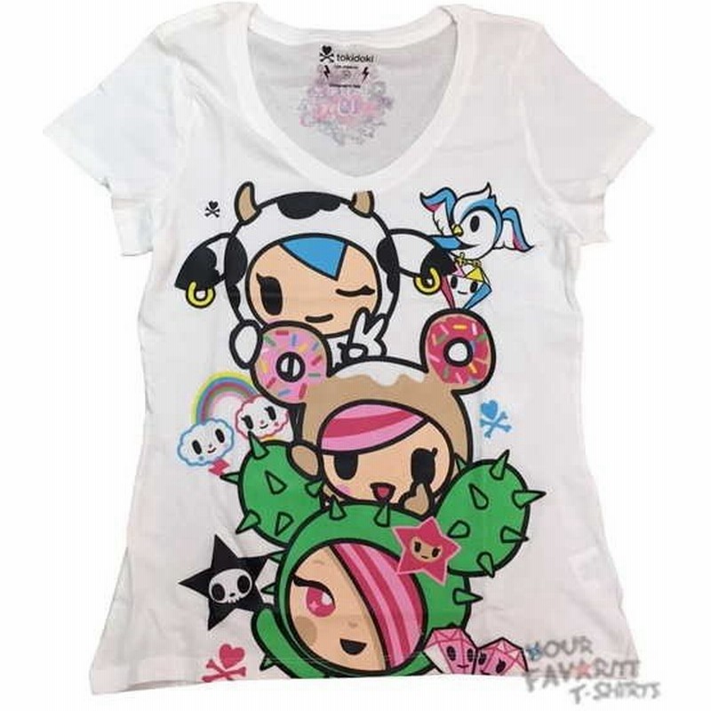 海外テレビ コミックス ドラマ 映画 ゲーム Tシャツ トップス ウエア Tokidoki 10 Years Aniversery Art ライセンス ジュニア シャツ S Xl 通販 Lineポイント最大0 5 Get Lineショッピング