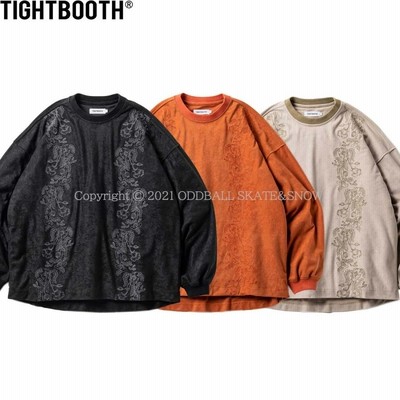 TIGHTBOOTH PRODUCTION ペイズリー　ロンT シャツ トップス メンズ 優良配送