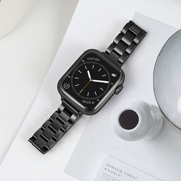 優購生活~適用蘋果手表iwatch7金屬不銹鋼表帶applewatch6/5/4/se高級502精鋼表鏈男女s7智能運動45/44/42/41/40/38mm錶帶 皮帶 尼龍帶 硅膠錶帶 佳明 錶扣拆裝工具 現貨