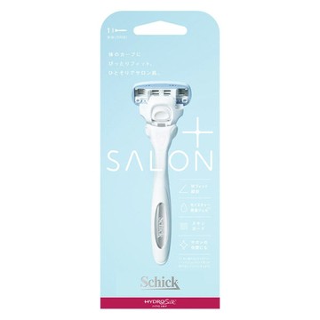 Schick 女士皮膚護理剃須刀 Hydro Silk Salon Plus（帶刀片）