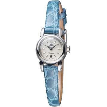 Rosemont 玫瑰錶 骨董風玫瑰XI時尚腕錶-藍/17mm