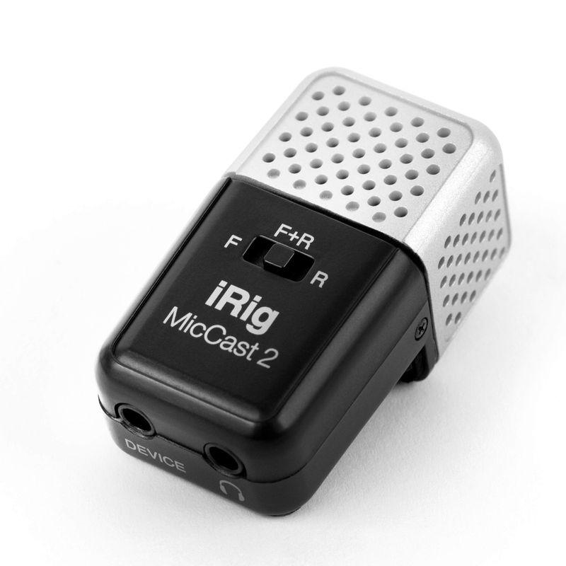 IK Multimedia iRig Mic Cast モバイル用アナログ接続マイク ポケットサイズ国内正規品