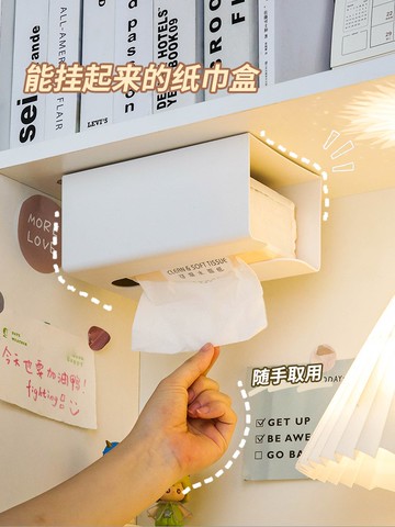 壁掛紙巾盒宿舍神器寢室好物上鋪床邊床頭置物架床上收納學生墻上