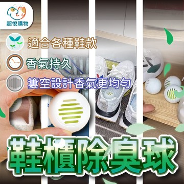(現貨) 除臭 鞋櫃除臭球 6入/組 居家芳香 鞋子除臭 芳香球 除臭球 改善霉味