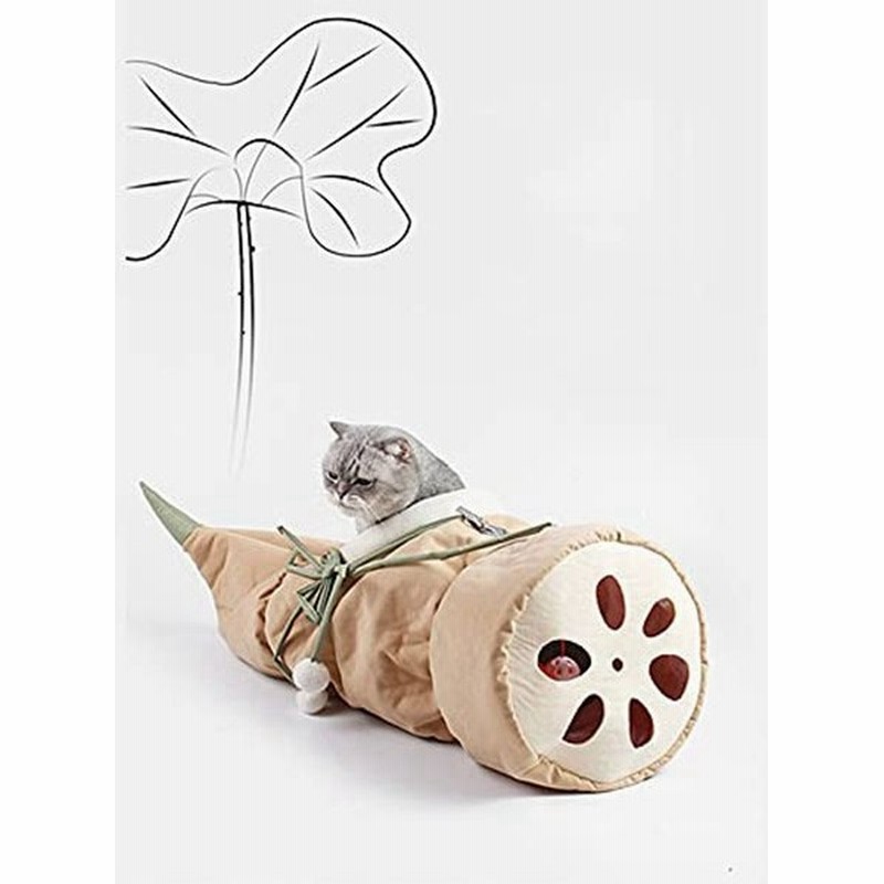 大阪熊 キャットトンネル おもちゃ 猫トンネル キャットトイ ネコ用品 かわいい レンコン 猫遊び ストレス発散 運動不足 対策 ペット玩具 通販 Lineポイント最大0 5 Get Lineショッピング