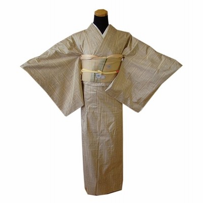 Ｐｒｅｍｉｕｍ Ｌｉｎｅ 大島紬 着物 正絹 袷身丈161cm 裄63cm M A860