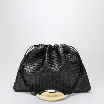 Black Intrecciato Dustbag Handle