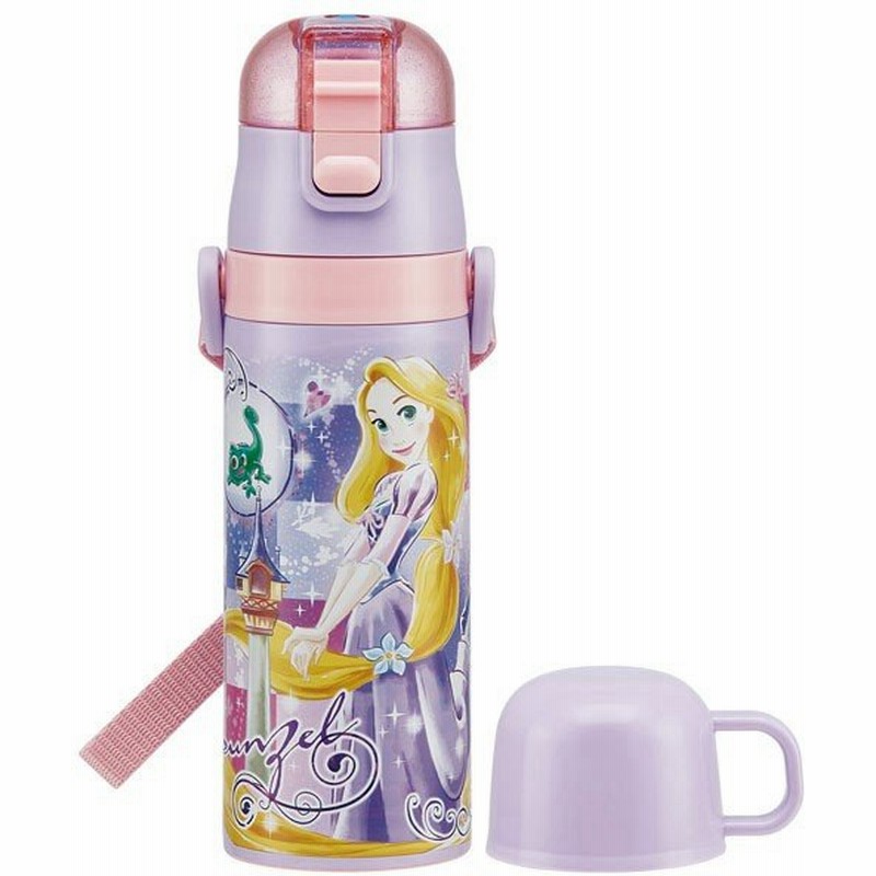 保温 保冷 超軽量 2way ステンレス ボトル 430ml ラプンツェル 19 ディズニー プリンセス 子供用 水筒 ステンレス コップ付 ロック付 直飲み 肩ひも かわいい 通販 Lineポイント最大1 0 Get Lineショッピング