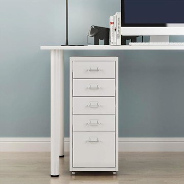 【AOTTO】北歐風鐵製辦公抽屜文件收納櫃(收納櫃 抽屜櫃 置物櫃 辦公櫃 文件櫃)