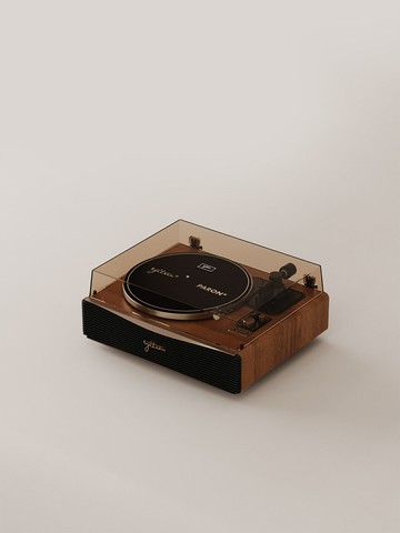 林PARON二代黑膠唱片機藍牙音響擺件復古生日禮物留聲機七夕