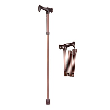 光星 經典摺疊手杖  棕色  1支