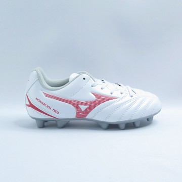 Mizuno P1GB242560 MONARCIDA NEO III 中大童足球鞋 3E楦 白紅【iSport愛運動】