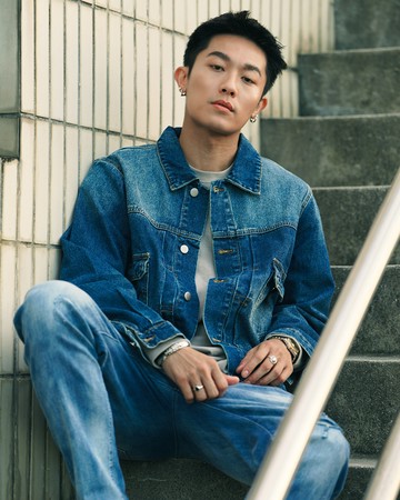 日系古著感二代牛仔外套
