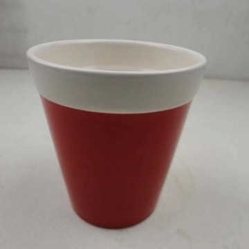 13864小花盆 陶瓷盆 多肉花盆 陶瓷花盆 簡約風格400g