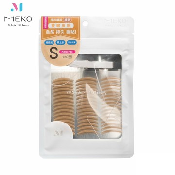 MEKO 隱形網狀膚色雙眼皮貼 (S)120回 X-091【官方旗艦店】