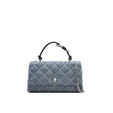 MARC JACOBS 丹寧菱格肩背包