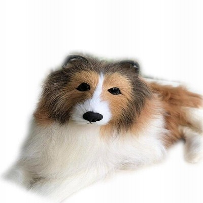 コリー犬 ？ぬいぐるみ 夫婦　兄弟　親子　可愛い　シェルティ　伏せ犬！殺処分犬！ コリー犬 ？ぬいぐるみ 夫婦 兄弟 親子 可愛い シェルティ 伏せ