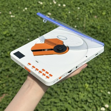 跨境2025新款便攜式cd機隨身聽專輯碟片光盤播放器聽力英語學習機【北歐家居生活】
