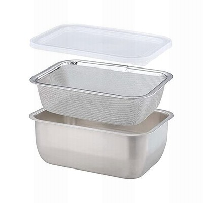 下村企販 バット ヨーグルト 水切り 保存容器 日本製 ステンレス 1パック 450g 入る 簡単 健康 豆腐 野菜 燕三条 通販 Lineポイント最大get Lineショッピング