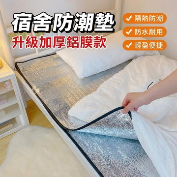 台灣出貨 防潮鋁箔墊 家用地墊 露營地墊 鋁箔墊 露營墊 野餐墊 防潮墊 防潮防霉 地墊 牀墊鋪底防潮墊單人學生宿舍牀板
