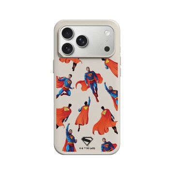 iPhone 17 Pro Max SolidX 貝殼灰 - Superman - Superman-飛行模式