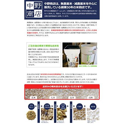 新米 令和５年度産 北海道から直送！北海道米 ななつぼし (胚芽米) 10kg 無洗米 白米 胚芽米 7分搗き 5分搗き 3分搗き 玄米 対応可能！