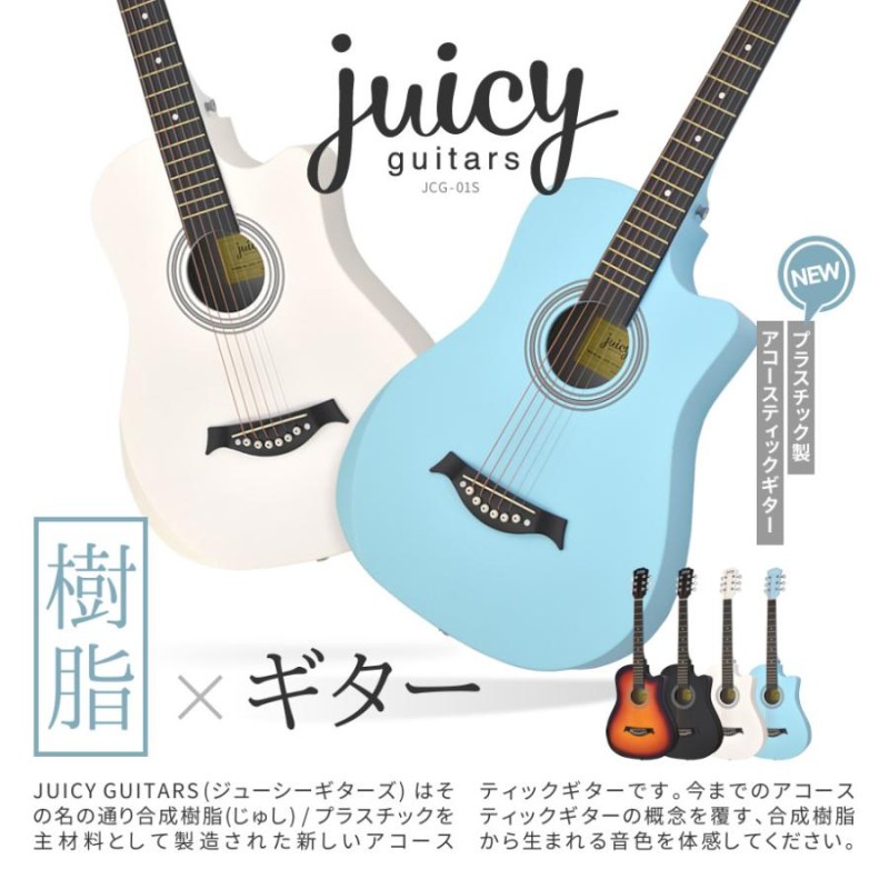 アコースティックギター 入門セット JUICY GUITARS JCG-01S