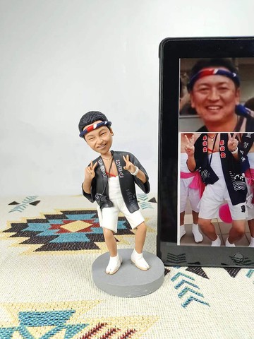 客制化人物公仔 人偶 3D人像畫 似顏繪 肖像 定制 生日 紀念 禮物