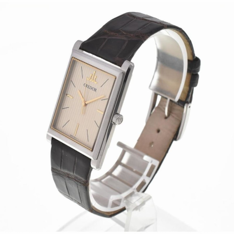 ☆良品【SEIKO】セイコー クレドール 8J81-0AK0 クォーツ メンズ