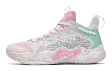 WMNS ANTA MAGIC CEMENT WHITE PINK GREEN