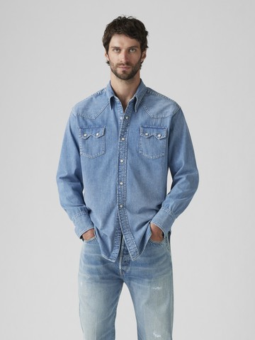 LEVI’S® VINTAGE CLOTHING 1950’s短牛角Sawtooth 牛仔襯衫 熱賣單品