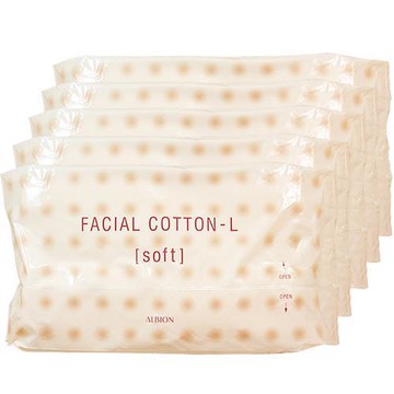 ALBION 艾倫比亞 按摩化妝棉(120枚入)*5包