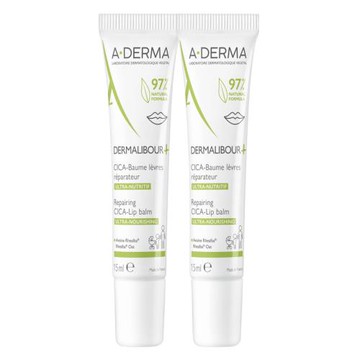 A-DERMA艾芙美 新葉全效保護護唇霜15ml(2入組)