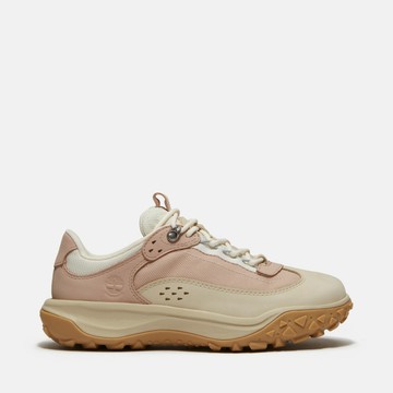 Timberland 女款淺米色Motion 7防水健行鞋｜A2R78ANU