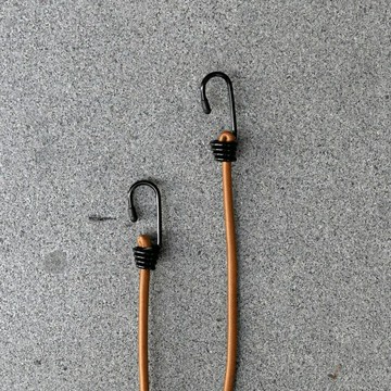 ├登山樂┤嘉隆 多功能彈性拉繩 狼棕 100cm TP-321C