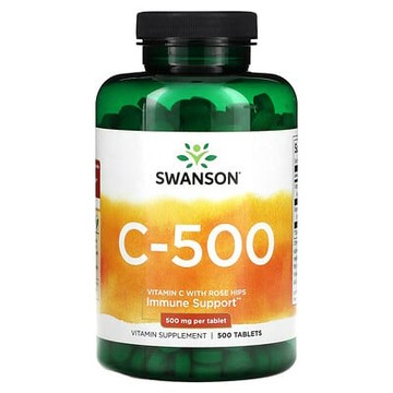 Swanson, C-500，500 毫克，500 片