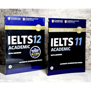 ➤〔特價出清〕全新未拆封➤雅思官方全真題本 Cambridge IELTS 11 12 General Training
