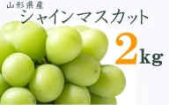 山形のぶどう(シャインマスカット)約2kg（2～5房）_H063(R6)