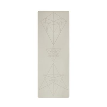 【Clesign】COCO Aurora Yoga Mat 瑜珈墊 4.5mm - Mocha Cream (椰子殼纖維添加)