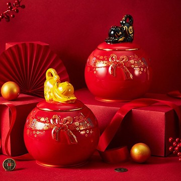 |現貨|財寶小天王 虎年聚寶盆(黃) | 招財開運