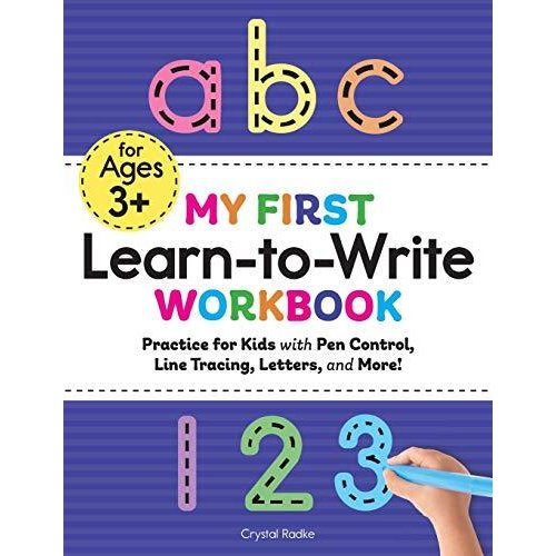 My First Learn to Write Workbook Practice for Kids With Pen Control Line Tr