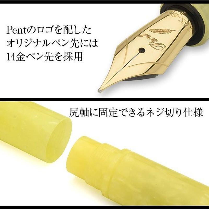 万年筆 大西製作所 オノトタイプ Pent ペント 特別生産品 アセテート